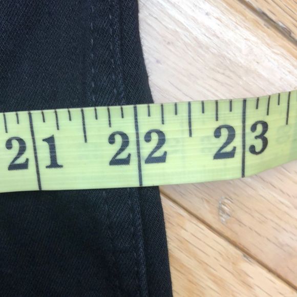 🔴 2 for $25 WILD FABLE Stretch Black Denim Seamed Mini Skirt size 16W - Picture 3 of 6